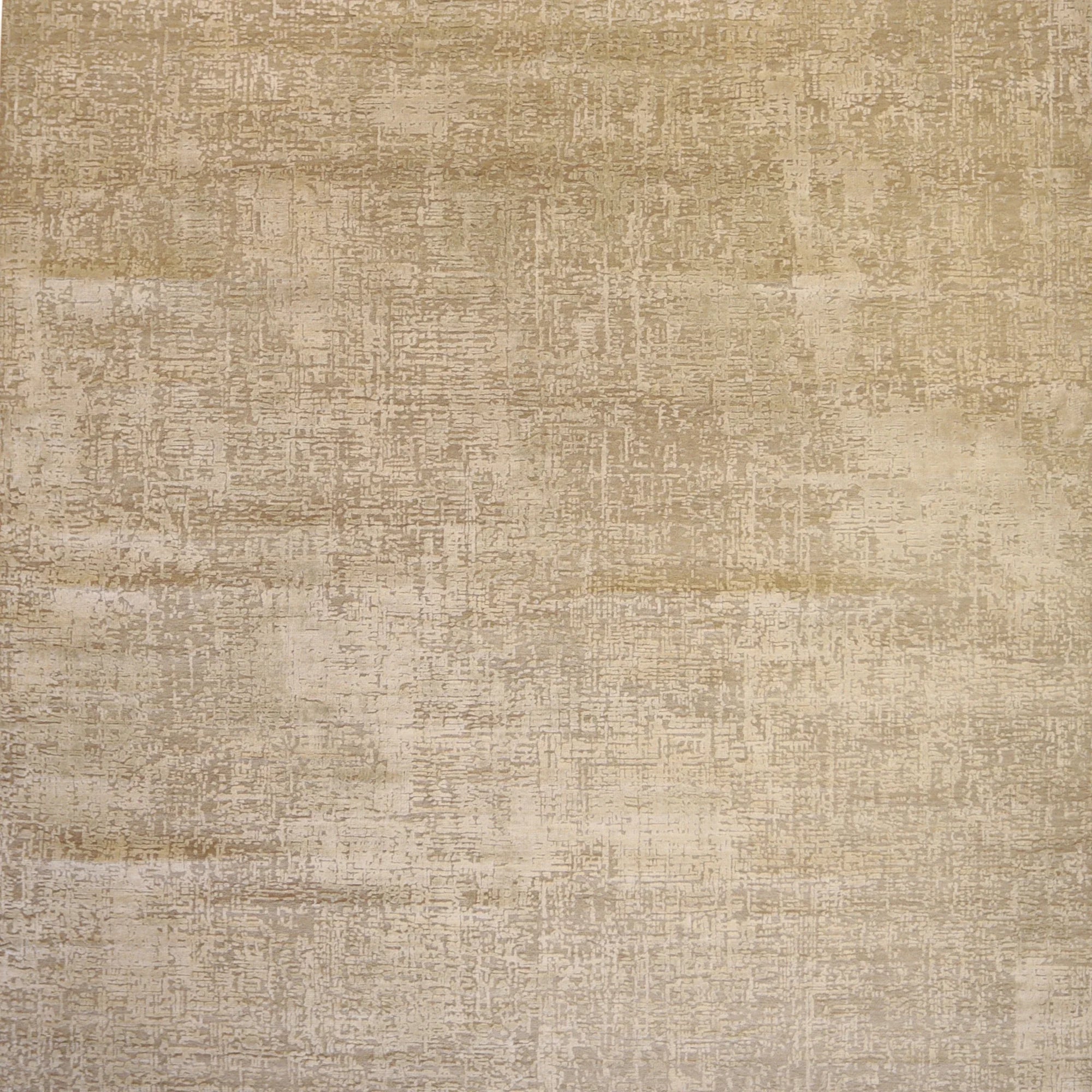 8'0" x 9'11" GRAY AND IVORY MODERN MODERN INDIAN RUG