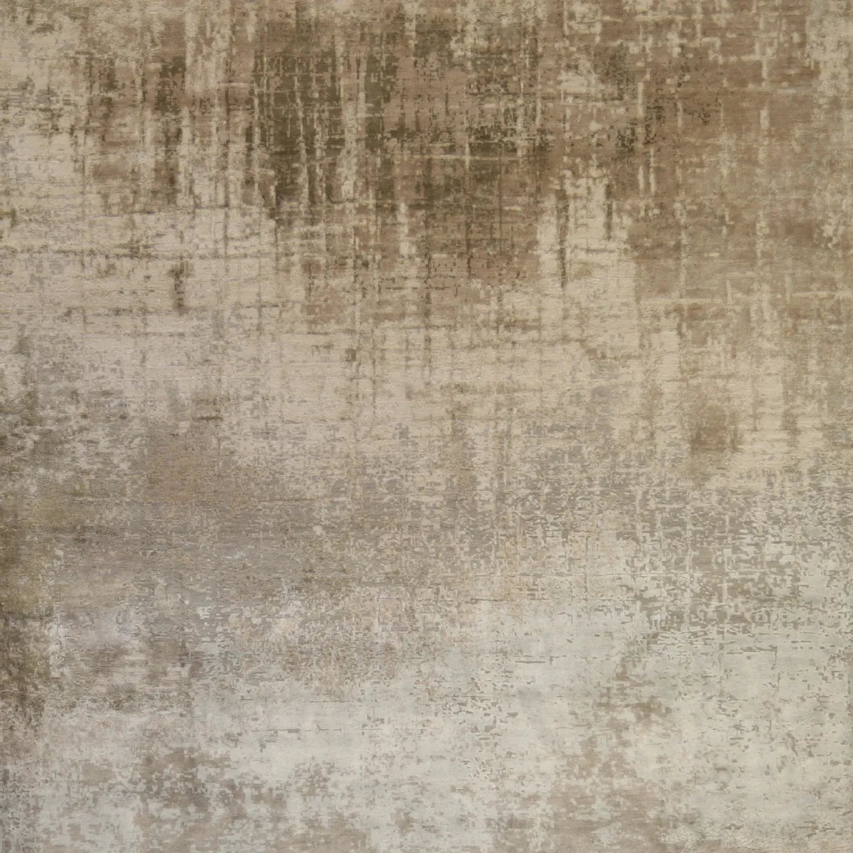 8' 0" x 10' 0" - GRAY AND SILVER MODERN MODERN INDIAN RUG