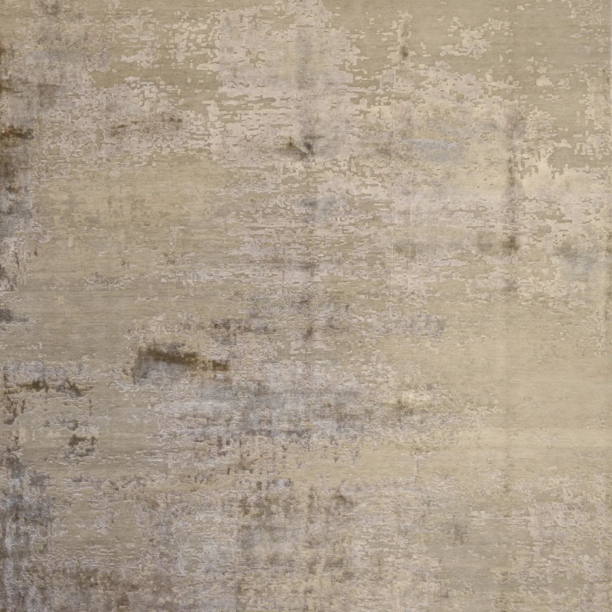 8' 0" x 10' 0" - GRAY AND TAUPE MODERN MODERN INDIAN RUG