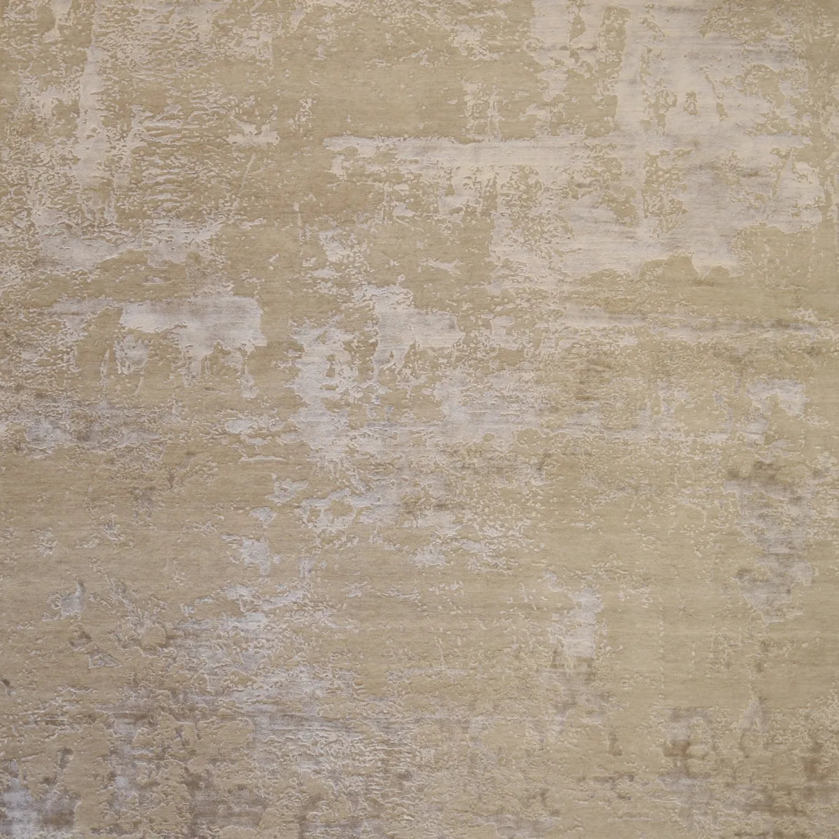 8' 1" x 10' 1" - GRAY AND SILVER MODERN MODERN INDIAN RUG