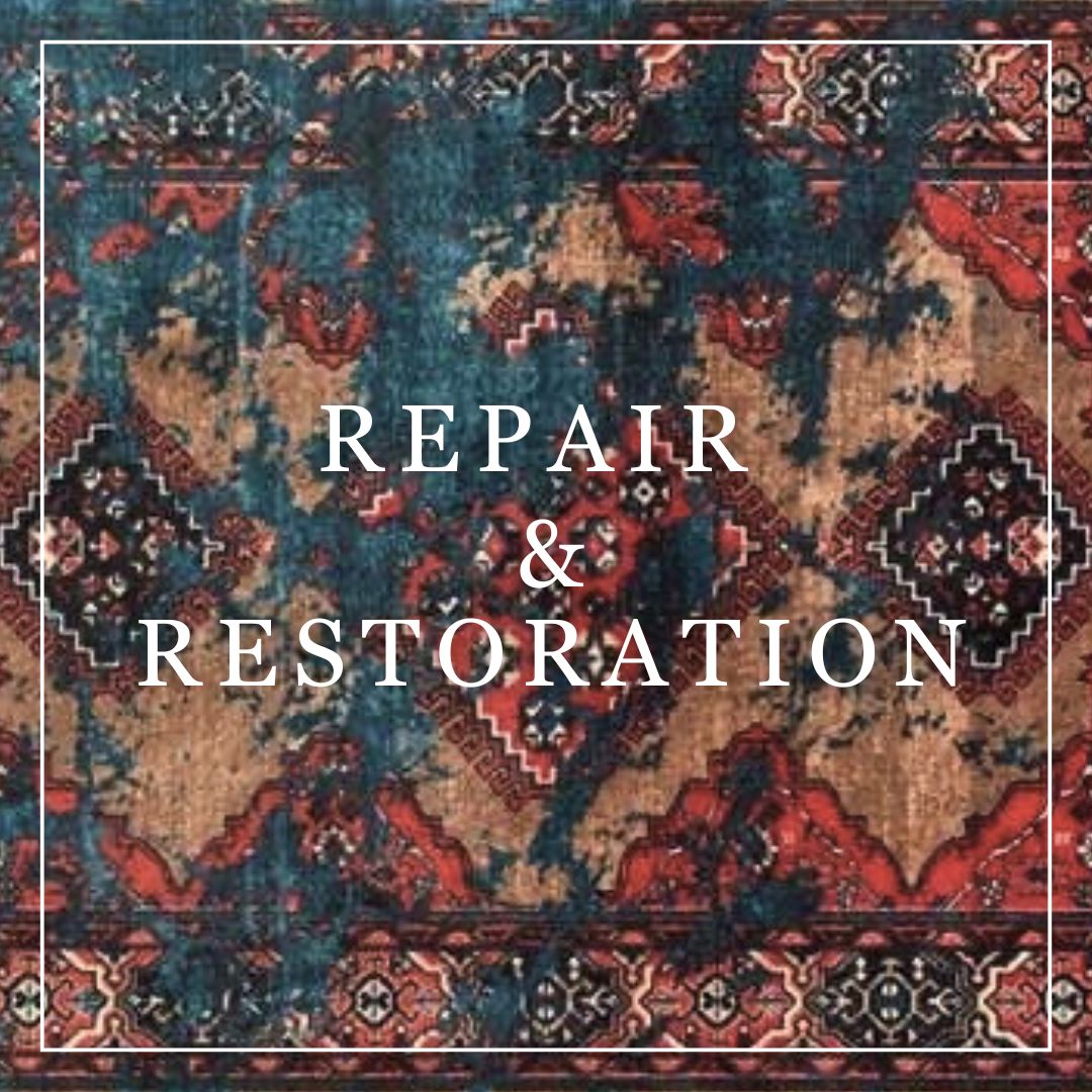 Rug repair  and restoration services by shiraz rugs