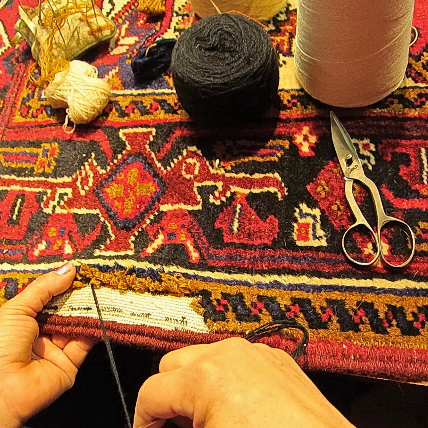 Shiraz rugs - Rug Repair and restore service 4